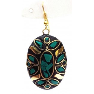 Retro Metal Earring - Ethnic Tribal Fusion - Drop Dangle Hook Long - Fashion 20